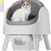 Open-Top Self-Cleaning Litter Box — Smart, Safe & Multi-Cat Ready