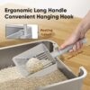 Large Dual-Hole Cat Litter Scoop — Heavy-Duty, Fast Sifting & Long-Handle Comfort