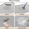 Large Waterproof Silicone Cat Litter Mat — 34" x 22" Anti-Tracking Floor Pad