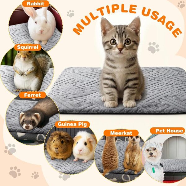 2-Pack Self-Warming Cat Mats with Removable Washable Cover