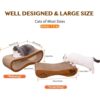 2-in-1 Reversible Cat Scratcher Set — Dual Lounge Boards for Stretching, Scratching & Relaxing