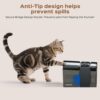 2.2L Arch-Spout Stainless Steel Pet Fountain — Quiet, Hygienic & Easy-Refill Design