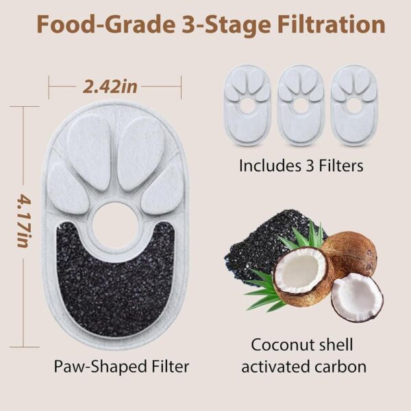 2.2L Arch-Spout Stainless Steel Pet Fountain — Quiet, Hygienic & Easy-Refill Design