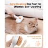 3-in-1 Cat Steam Brush – Self-Cleaning Deshedding Comb with Cool Mist Spray for Long & Short Haired Cats