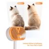 3-in-1 Cat Steam Brush – Self-Cleaning Deshedding Comb with Cool Mist Spray for Long & Short Haired Cats