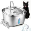 3.5L Stainless Steel Cat Water Fountain — Quiet Flow, Multi-Mode Hydration & Easy-Clean Design