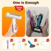 4-in-1 Cat Grooming Brush – Shedding, Dematting, Lint Removal & Anti-Static Spray Tool for Long & Short Hair Cats
