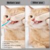 6-Piece Cat Toothbrush Set – Micro Head & Ultra-Soft Bristles for Small Mouths, Kitten Dental Cleaning Kit for Gentle Gum Care & Precise Gap Cleaning
