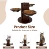 Adjustable Elevated Cat Bowl Stand — 3 Stainless Steel Bowls & 3-Height Bamboo Feeding Station
