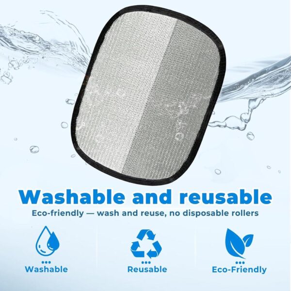 Cat Hair Removal Gloves (2-Pack) – Five-Finger Electrostatic Fur Remover for Clothing, Carpets, Sofas & Car Seats