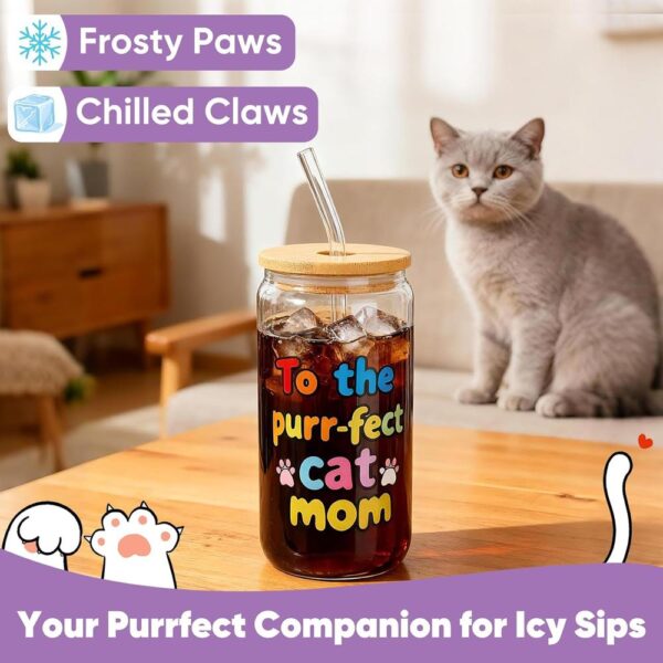 Cat Lover Gift Box for Women – 10-Piece Cat-Themed Birthday, Christmas & Mother’s Day Set with Cup, Socks, Candle & Tote Bag