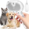 Cat Steam Grooming Brush – Self-Cleaning Mist Spray Comb for Cats, Anti-Static Deshedding Brush for Long & Short Hair
