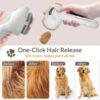 Cat Steam Grooming Brush – Self-Cleaning Mist Spray Comb for Cats, Anti-Static Deshedding Brush for Long & Short Hair