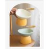 Ceramic Elevated Cat Bowl — Raised, Tilted & Whisker-Friendly Food and Water Dish
