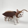 Cockroach Cat Costume – Funny Brown Jumpsuit with Antennae for Halloween, Parties & Holiday Events