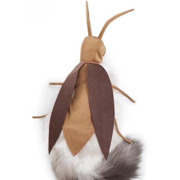 Cockroach Cat Costume – Funny Brown Jumpsuit with Antennae for Halloween, Parties & Holiday Events