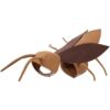 Cockroach Cat Costume – Funny Brown Jumpsuit with Antennae for Halloween, Parties & Holiday Events