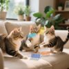 Colorful Cat Spring Toy Set – 84-Pack Spiral Bounce Coils for Indoor Cats in 12 Bright Colors