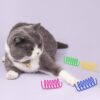 Colorful Cat Spring Toy Set – 84-Pack Spiral Bounce Coils for Indoor Cats in 12 Bright Colors