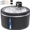 Cordless 3L Battery-Powered Cat Water Fountain — Motion Sensor, Ultra-Quiet & Stainless Steel Tray