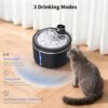 Cordless 3L Battery-Powered Cat Water Fountain — Motion Sensor, Ultra-Quiet & Stainless Steel Tray