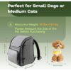 Durable Cat Carrier Backpack for Travel & Hiking – Breathable Mesh, Anti-Anxiety Curtain, Safety Strap & Storage Pockets