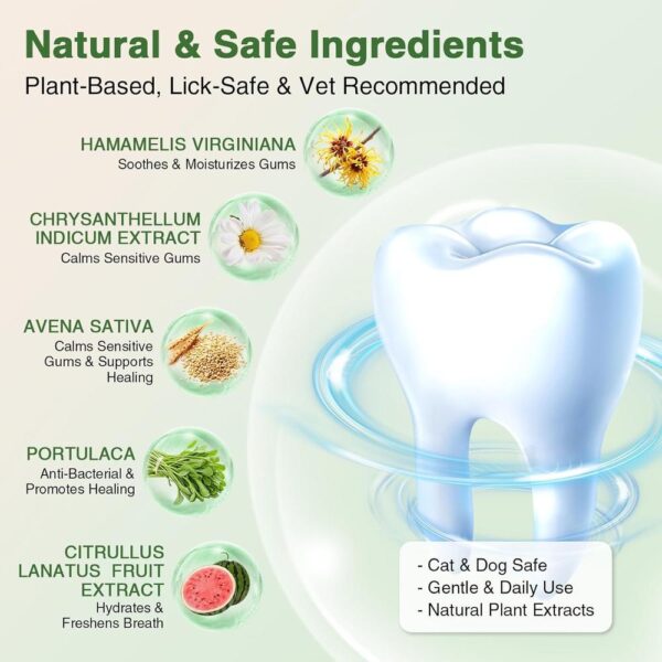 Gentle Cat Gum Care Pen – Soft Brush Oral Serum for Daily Gum Relief & Fresh Breath (No-Rinse, Stress-Free Dental Care)