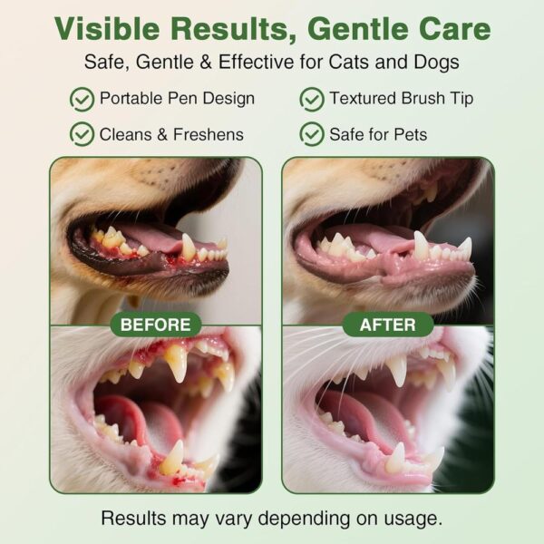 Gentle Cat Gum Care Pen – Soft Brush Oral Serum for Daily Gum Relief & Fresh Breath (No-Rinse, Stress-Free Dental Care)