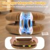 Magnetic Organ Cat Scratcher Toy – Multi-Shape Interactive Cardboard Cat Toy with Balls