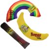 Organic Catnip Toy Trio – Banana, Cigar & Rainbow | 100% Catnip-Filled, Made in USA