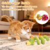 Realistic Snake Cat Toy – 14" Catnip & Silvervine Plush with Crinkle Sound for Active Indoor Cats