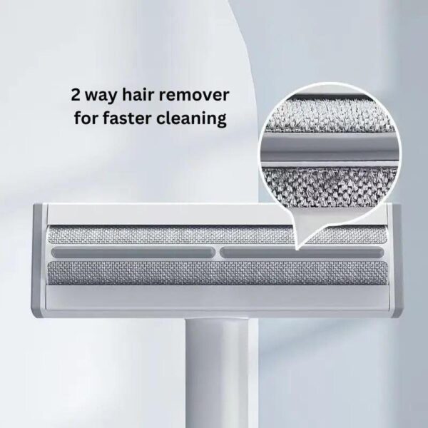 Reusable Two-Way Cat Hair Remover – Double-Action Pet Fur Roller for Furniture, Carpets, Bedding & Car Interiors