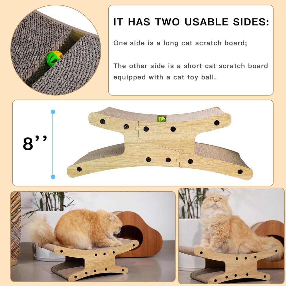 Reversible Cat Scratcher Bed