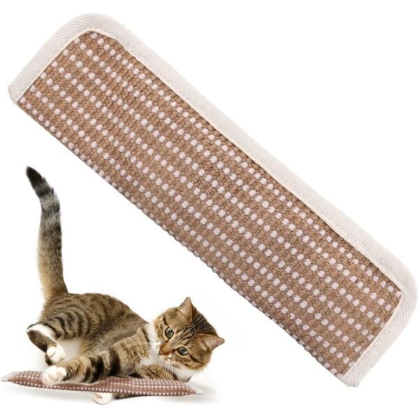Sisal Cat Kicker Toy Stuffed with Organic Catnip – Soft Scratch & Chew Toy for Indoor Cats