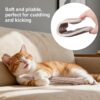 Sisal Cat Kicker Toy Stuffed with Organic Catnip – Soft Scratch & Chew Toy for Indoor Cats