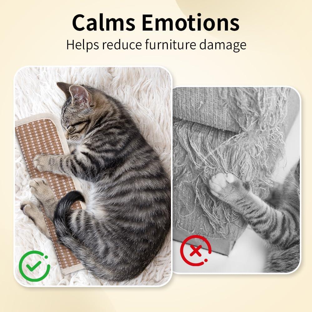 Sisal Cat Kicker Toy with Organic Catnip