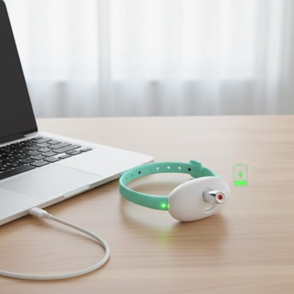 Smart Automatic Cat Laser Collar – Hands-Free Interactive Laser Toy with Adjustable Beam & USB Rechargeable Battery