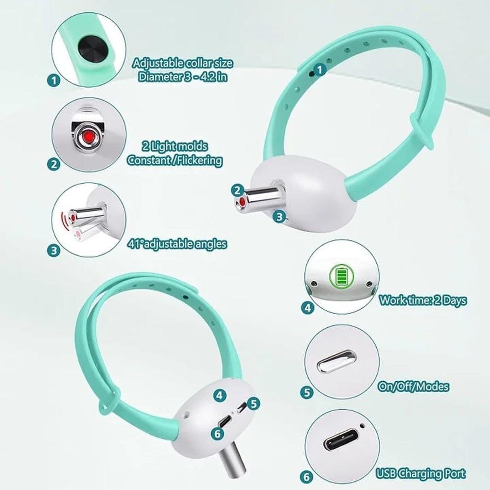 Smart Automatic Cat Laser Collar