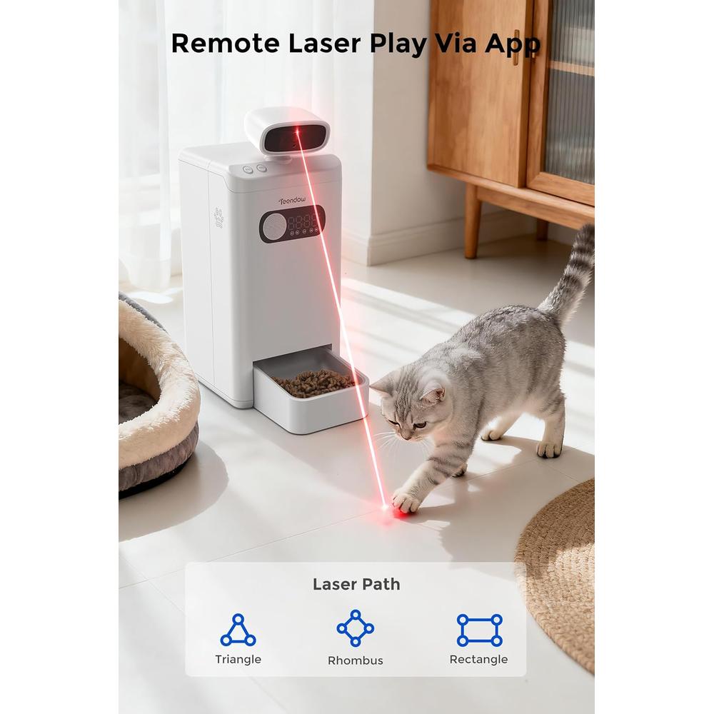 Smart Cat Feeder with HD Camera
