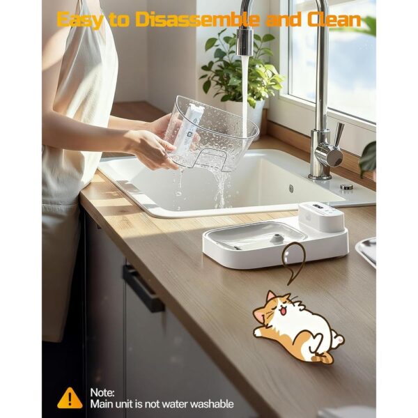 SmartFlow 3L Wireless Cat Water Fountain — App Monitoring, Wastewater Separation & Quiet Operation