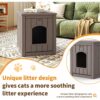 Waterproof Resin Cat House – Flip-Lid Shelter with Raised Floor & Easy-Clean Design