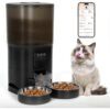 Wi-Fi Cat Feeder with Live Video — 7L Dual-Bowl Automatic Pet Food Dispenser & Remote Monitoring