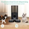 Wi-Fi Cat Feeder with Live Video — 7L Dual-Bowl Automatic Pet Food Dispenser & Remote Monitoring