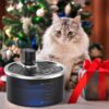 Wireless 3.2L Stainless Steel Cat Water Fountain — Motion Sensor & Ultra-Quiet Design