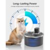Wireless 3.2L Stainless Steel Cat Water Fountain — Motion Sensor & Ultra-Quiet Design