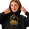 PEACE Nativity Cat — Women’s Relaxed Hoodie