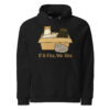 If It Fits, We Sits – Eco Raglan Hoodie