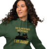 Due to Unfortunate Circumstances I Am Awake – Eco Raglan Hoodie