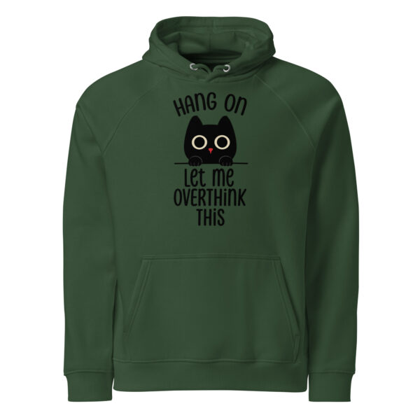 Hang On, Let Me Overthink This –  Eco Raglan Hoodie