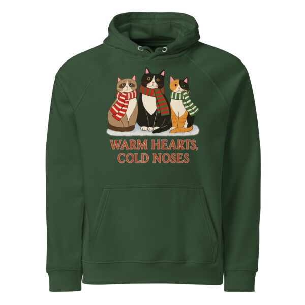 Warm Hearts, Cold Noses –  Eco Raglan Hoodie